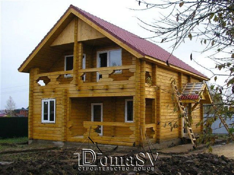 Строительство деревянных домов | Проекты, цены и фото в Москве, области | Заказать коттедж под ключ